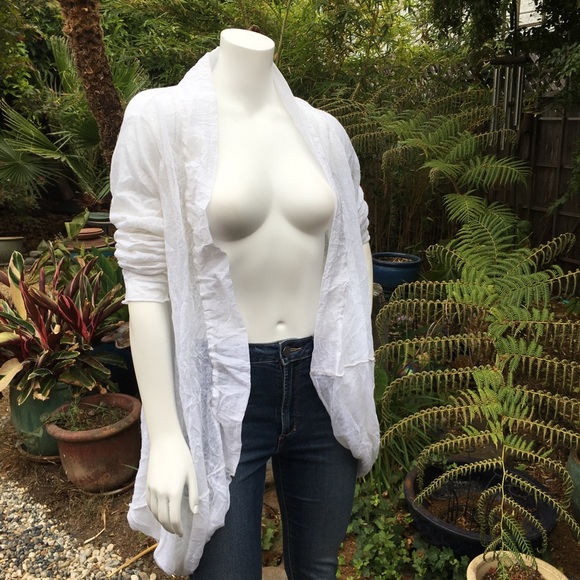 CREA CONCEPTS Semi-Sheer Summery Cape - Picture 1 of 6